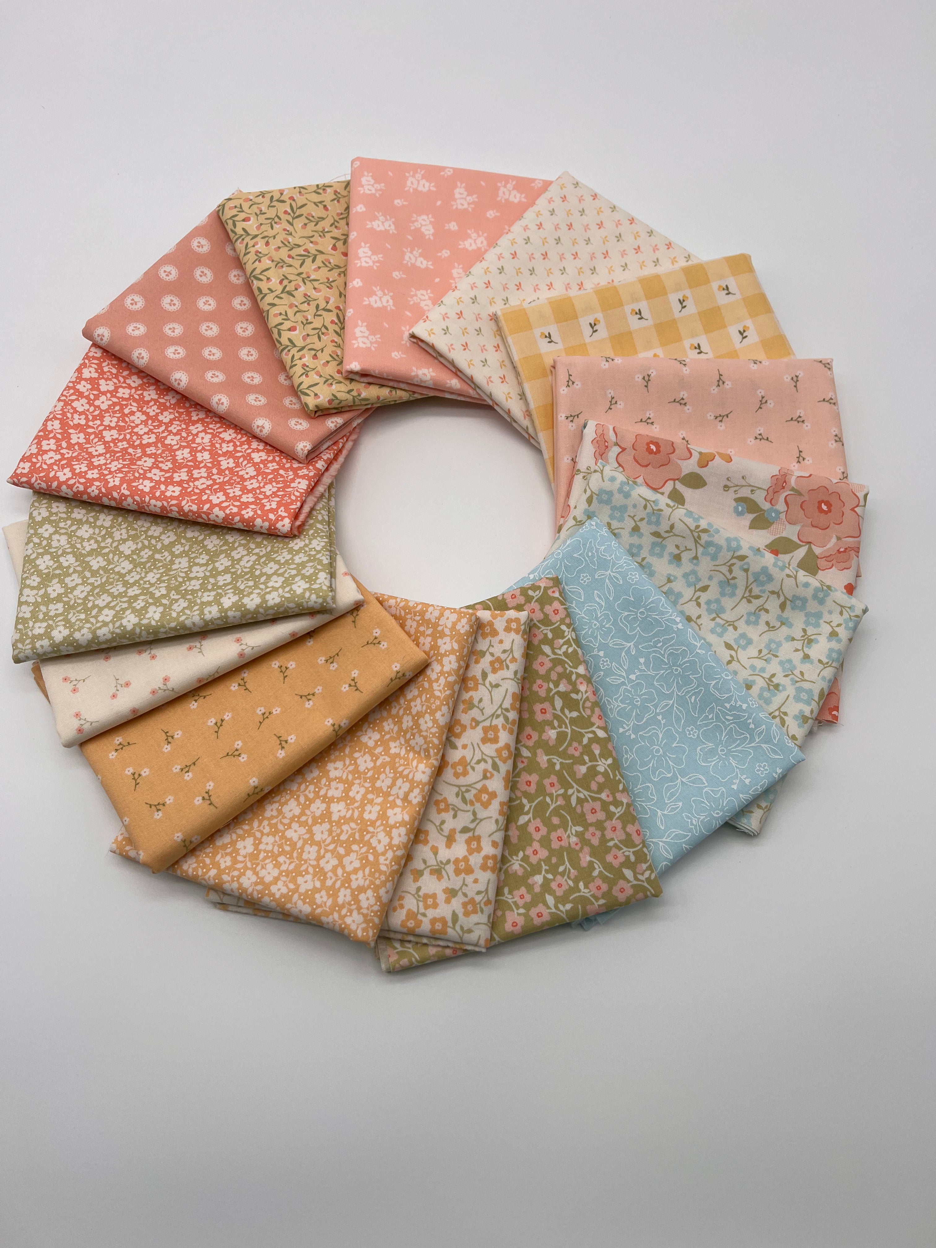 16+ Sewing Machine Fabric Dainty Meadows by My Sew Quilty Life For Moda Fabrics 16 Fat Quarters