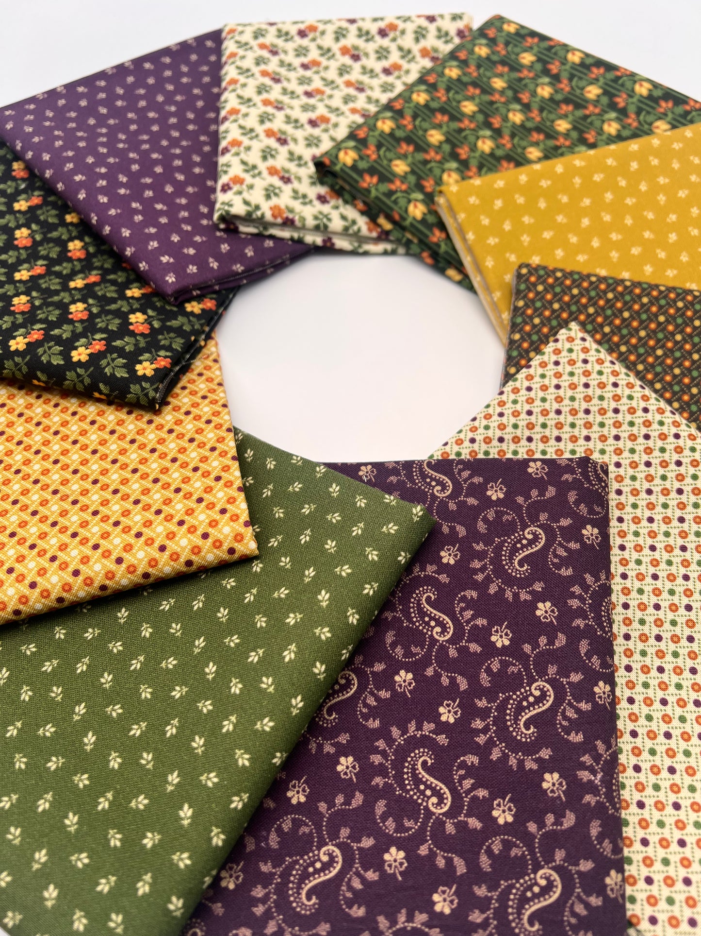 Autumn Delightby Katie Solberg 10 Fat Quarters