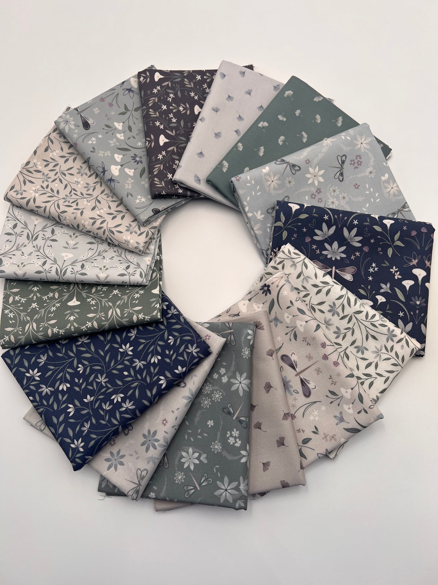 The Water Gardens by Cassandra Connolly for Lewis and Irene 15 fat quarters
