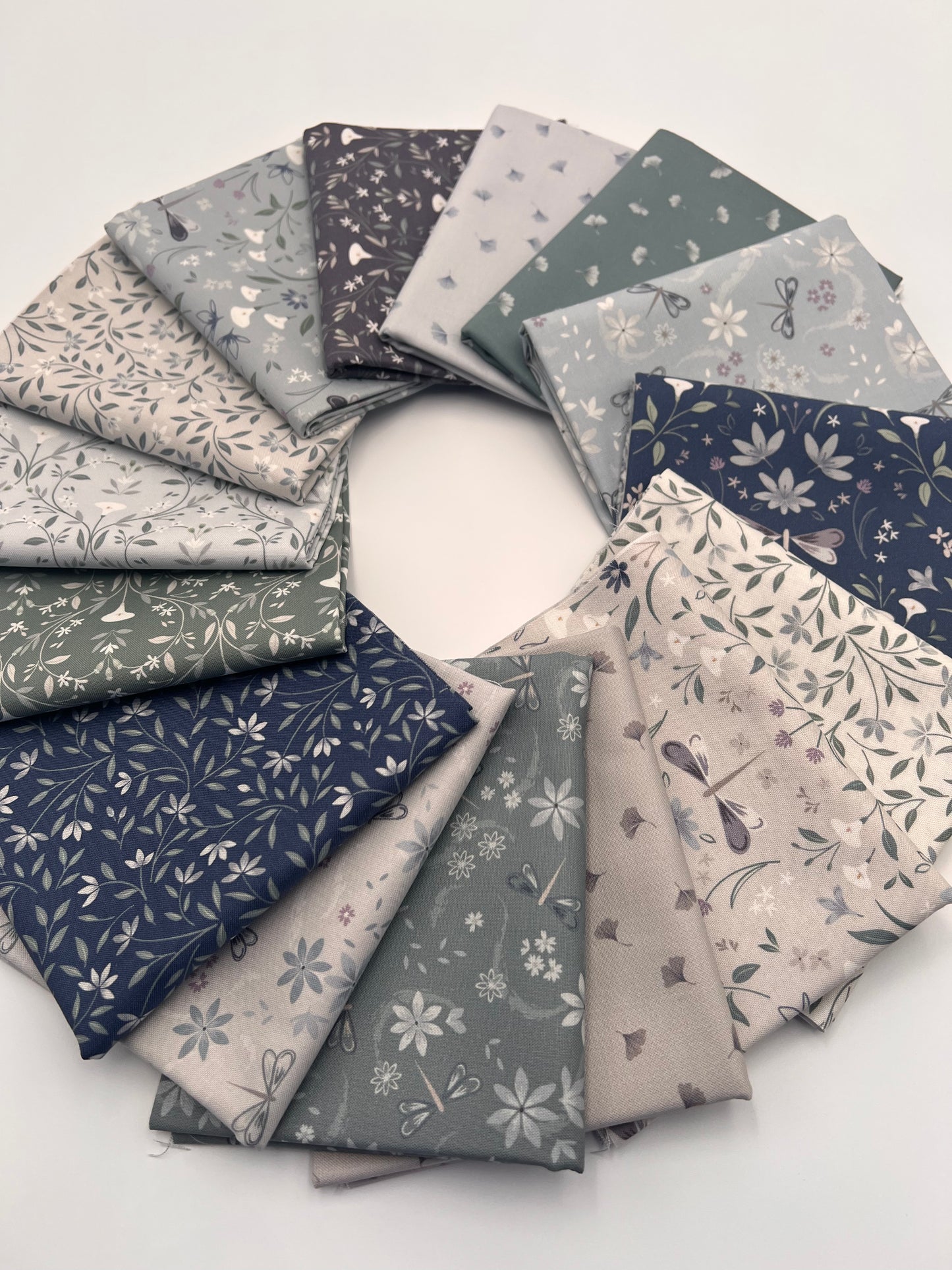 The Water Gardens by Cassandra Connolly for Lewis and Irene 15 fat quarters