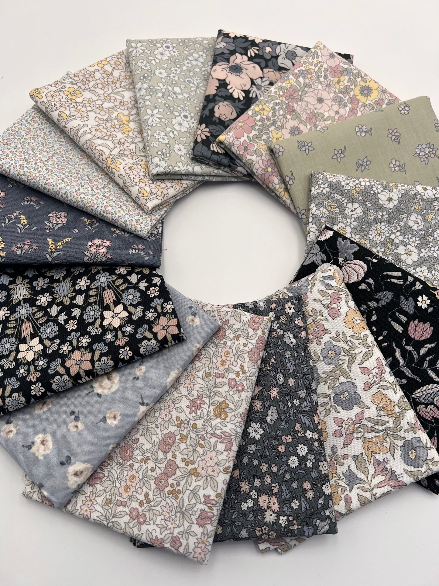 Flower Show Pebble by Liberty Fabrics for Riley Blake 14 Fat Quarters