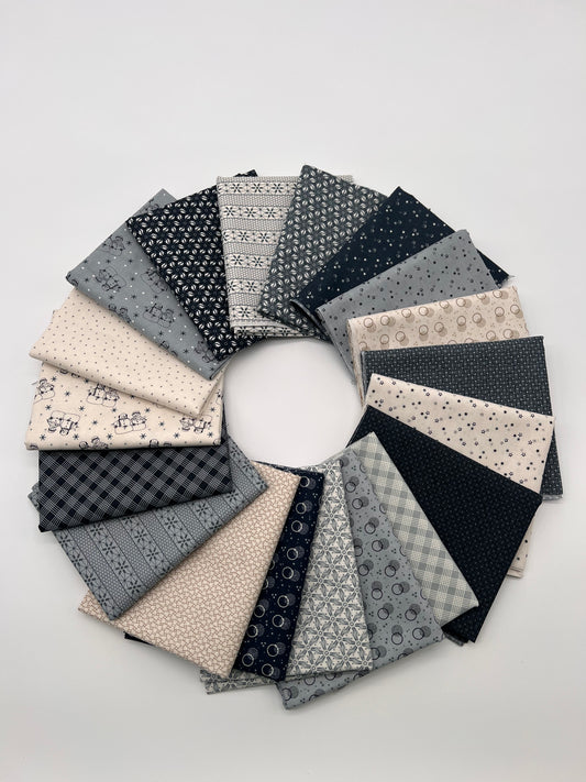 Snowman Gatherings IV by Primitive Gatherings by Lisa Bongean for Moda 19 Fat Quarters
