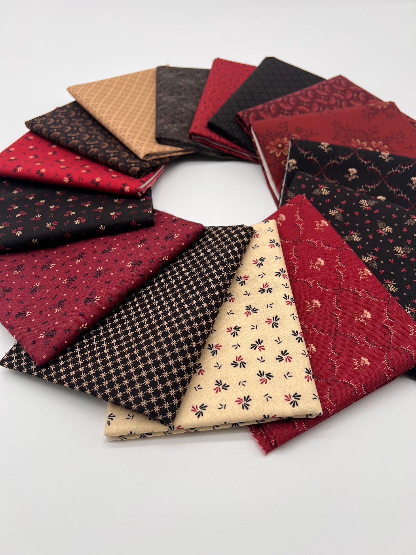 Strawberry Emery by Pam Buda for Marcus 15 Fat Quarters