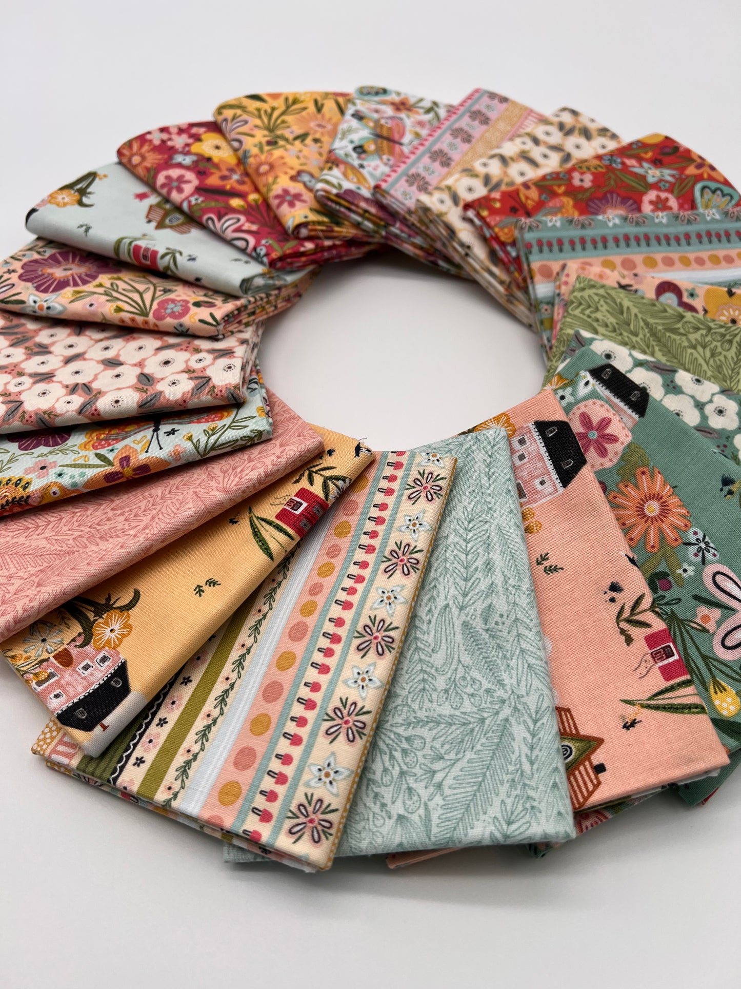 Cottage Charm by McKenzie Elstan for Poppie Cotton 21 Fat Quarters