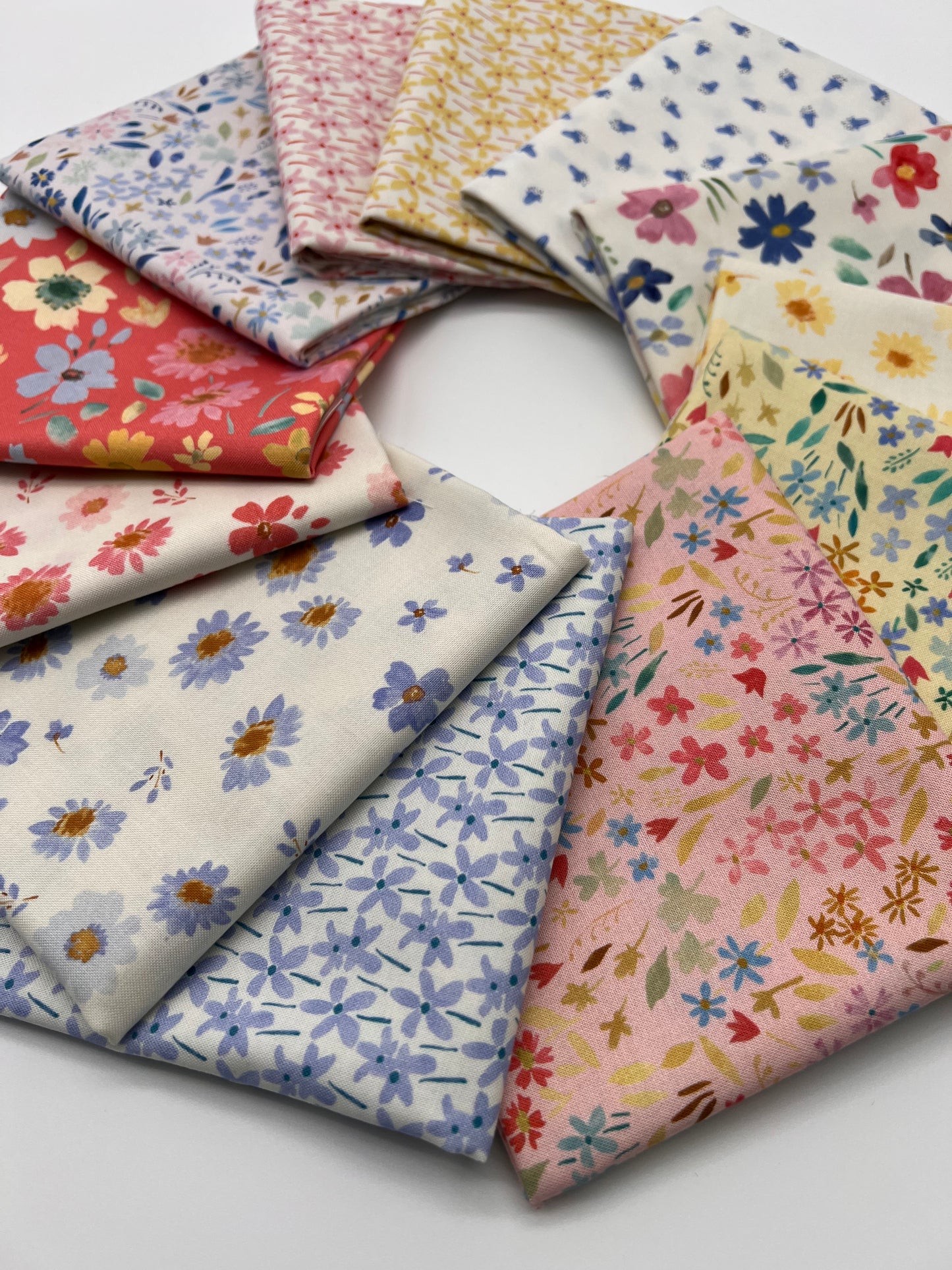 Ally Collection by Lewis and Irene for bluebellgray 12 Fat Quarters