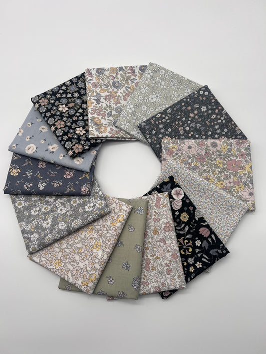 Flower Show Pebble by Liberty Fabrics for Riley Blake 13 Fat Quarters