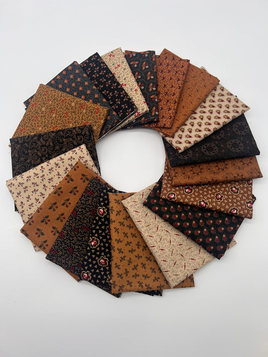 Butternut & Peppercorn 2 by Pam Buda for Marcus Fabric 19 Fat quarters